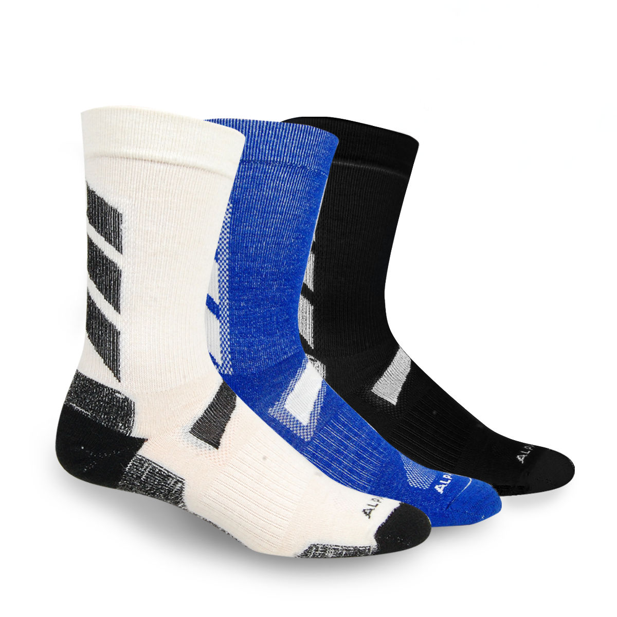 Alpaca Crew Length Athletic Socks