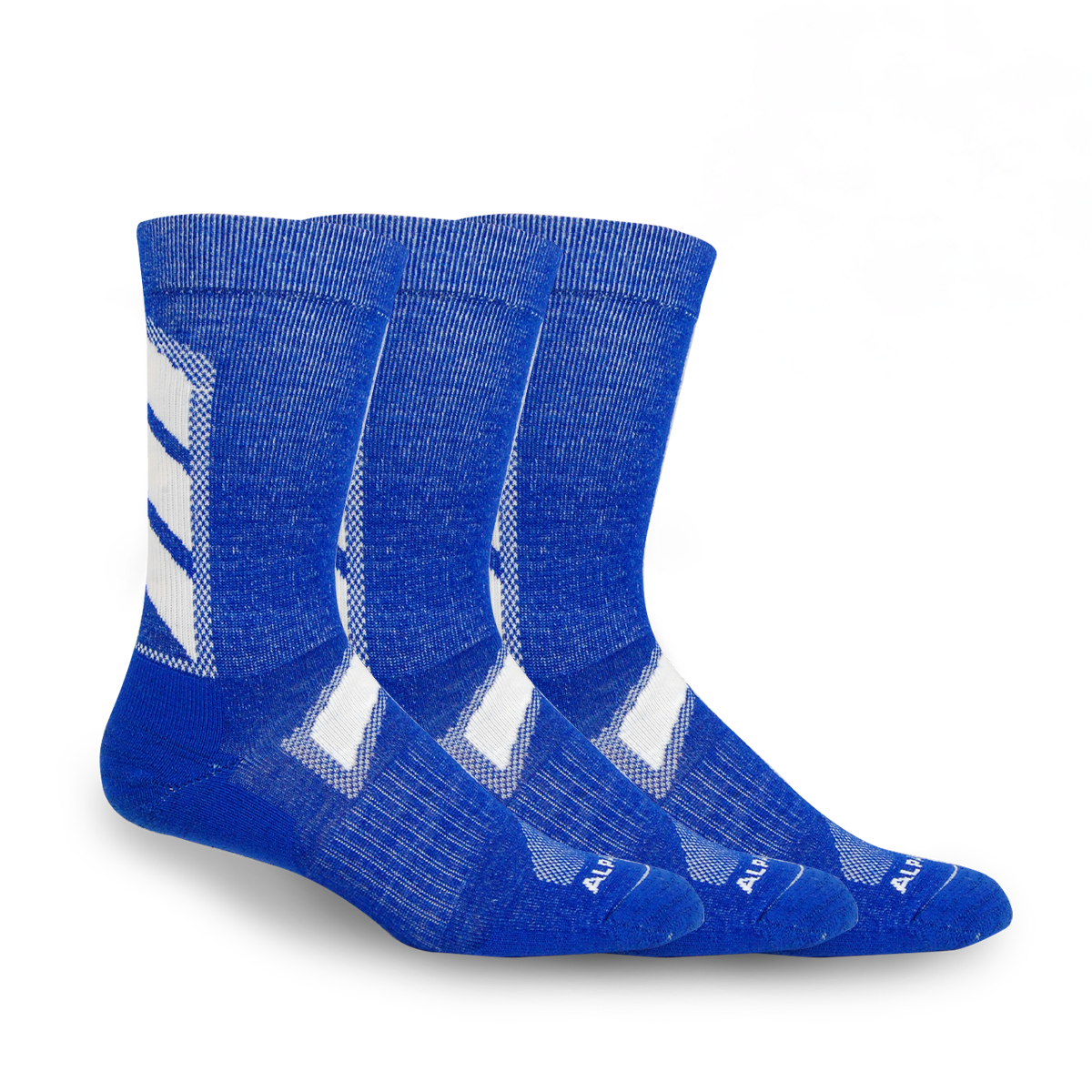 3 Pack - Alpaca Crew Length Athletic Socks