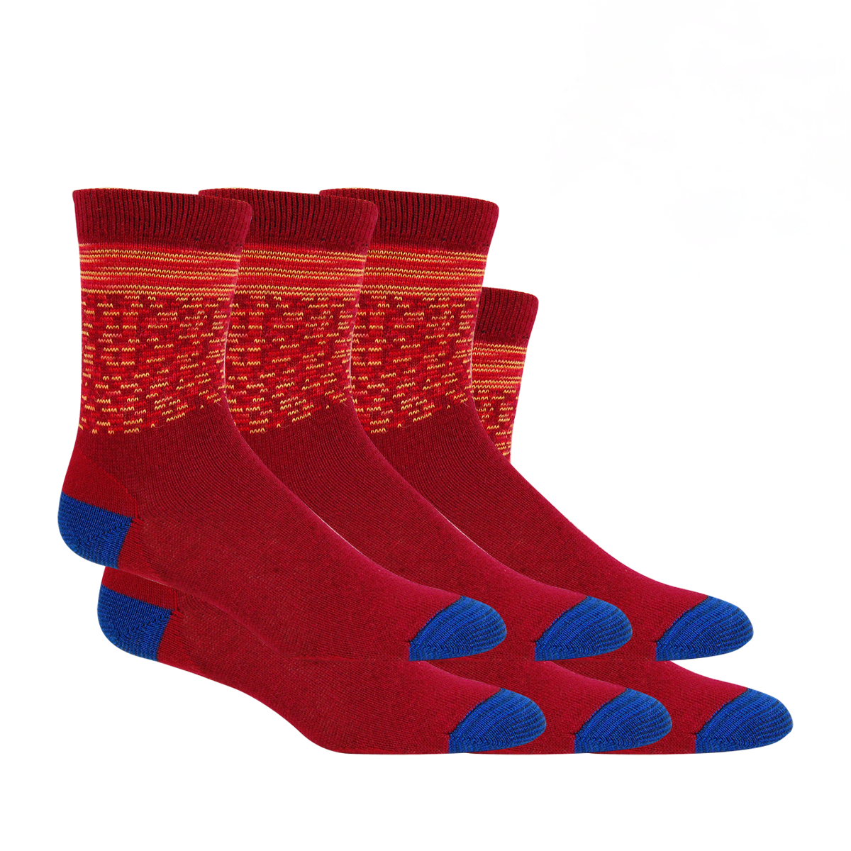 6 Pack - Alpaca Everyday Crew Socks