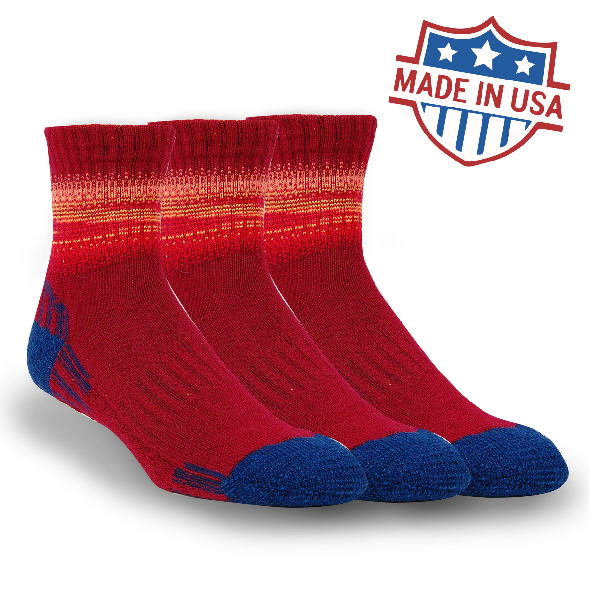 3 Pack - Alpaca Hiking Socks