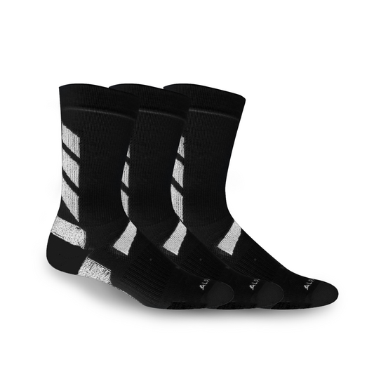 3 Pack - Alpaca Crew Length Athletic Socks