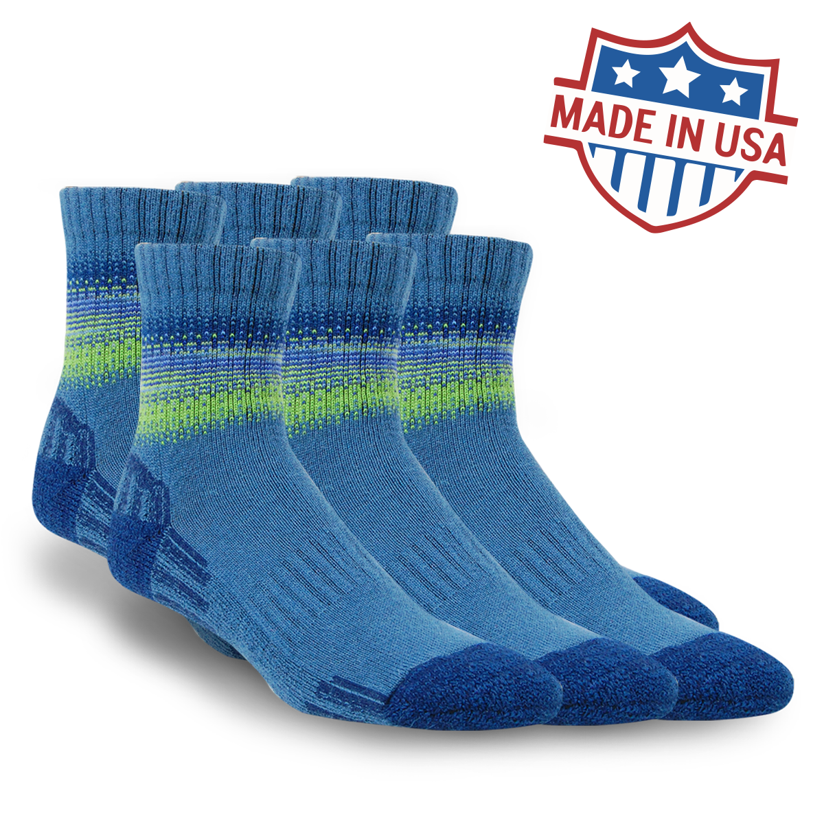 6 Pack - Alpaca Hiking Socks