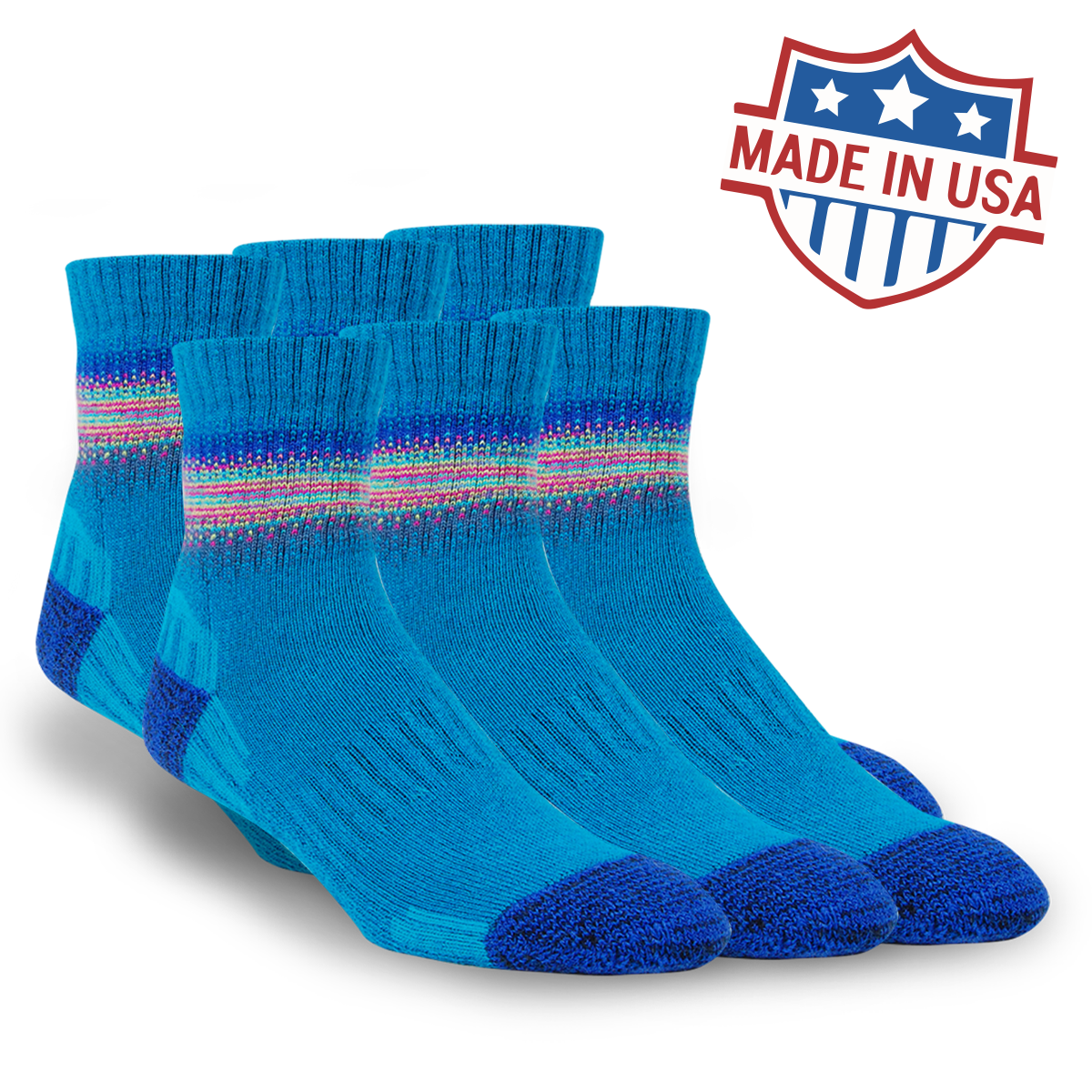 6 Pack - Alpaca Hiking Socks
